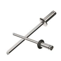 Так выглядит Заклепка вытяжная A2 нержавеющая сталь Стандартный борт