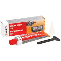Силикон специальный черный Silikon Special 250 WURTH, 70 мл