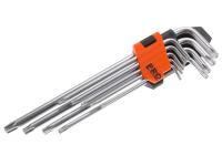Набор ключей Torx T10-T50 9шт экстрадлинных PRO STARTUL (PRO-4095)