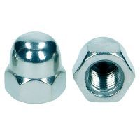 Так выглядит Гайка колпачковая DIN 1587 оцинк.