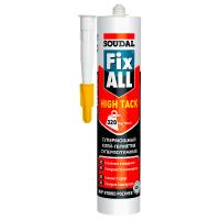 Клей герметик Soudal Fix All High Tack гибридный SMX полимер, 290 мл