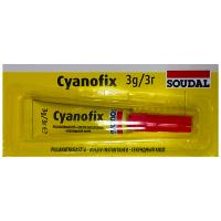 Суперклей Soudal Cyanofix 84A 3 гр