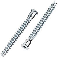 Так выглядит Винт конфирмат, шуруп мебельный