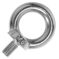 Так выглядит Рым-болт DIN 580 оцинкованный