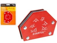 Угольник магнитный для сварки, струбцина магнитная 11,5кг STARTUL PROFI (ST8540-11)