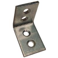 Так выглядит Крепежный уголок мебельный квадратный UBKv