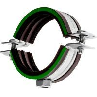 Так выглядит Хомуты КТР для труб с прокладкой EPDM