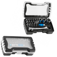 Фото Набор бит с трещоткой WITTE PRO BITBOX 24 пр.