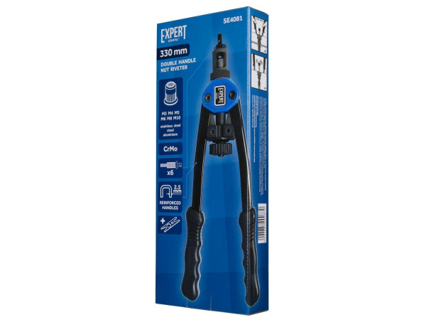 Фото Заклепочник резьбовой двуручный M3-M10 EXPERT STARTUL SE4081 (длина 330мм)