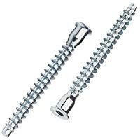 Так выглядит Винт конфирмат, шуруп мебельный