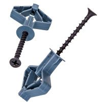 Дюбель Бабочка с шурупом TNF-W 10x50 Tech-Krep Так выглядит Дюбель Бабочка с шурупом TNF-W 10x50 Tech-Krep