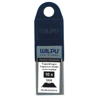 Фото Лезвия трапецевидные для строительных ножей WILPU BLACK DIAMOND WCRB002 10 шт