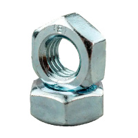 Так выглядит Гайка шестигранная DIN 934 оцинк.