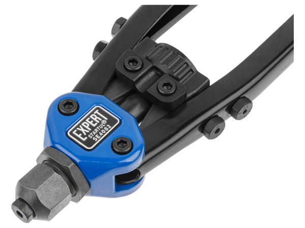 Фото Заклепочник силовой двуручный 2,4-6,4мм EXPERT STARTUL (SE4082) (длина 320мм, трехкулачковый механизм)