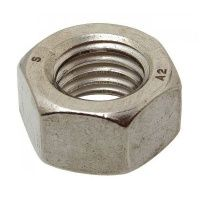 Так выглядит Гайка нержавеющая шестигранная A2 DIN 934