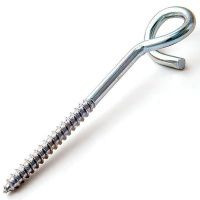 Так выглядит Шуруп-крюк Качельный оцинк.
