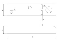 Скрытый крепеж для террасной и фасадной доски ФасТер Так выглядит Скрытый крепеж для террасной и фасадной доски ФасТер