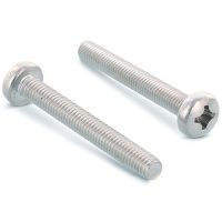 Так выглядит Винт с полукруглой головкой DIN 7985 оцинк.