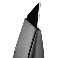 Фото Лезвия трапецевидные для строительных ножей WILPU BLACK DIAMOND WCRB002 10 шт