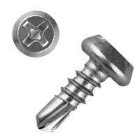 Так выглядит Саморезы "Клопы" со сверлом, цинк